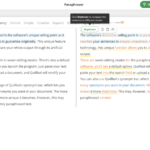 How to use quillbot to paraphrase
