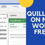 How to use quillbot in word