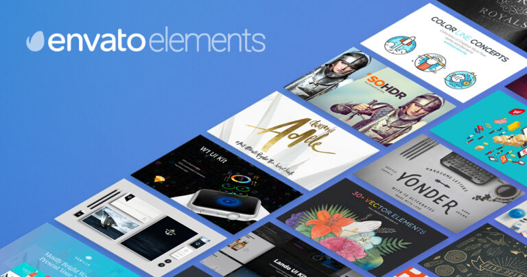 Blue Envato Elements