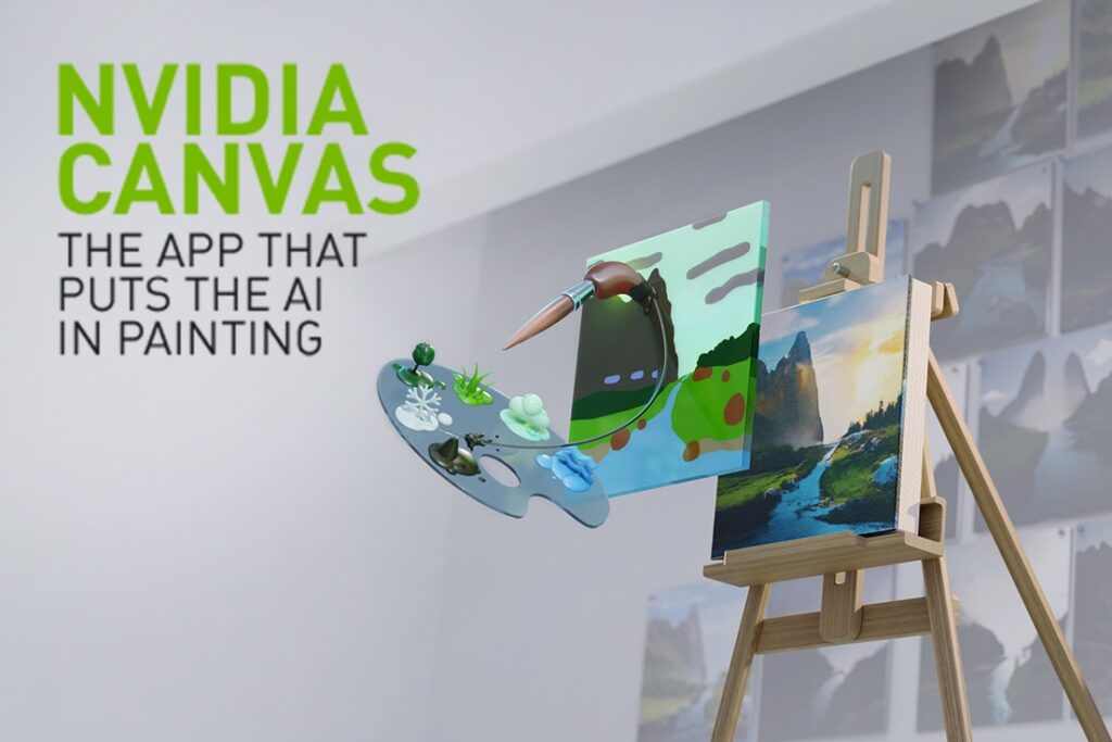 Nvidia Canvas AI Art Generator